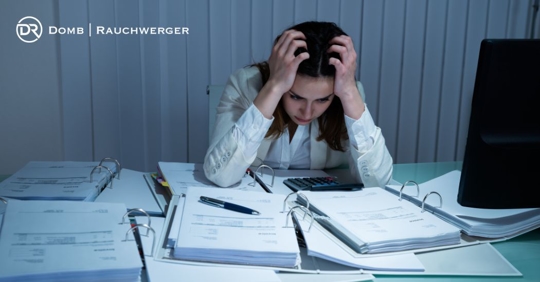 employee working overtime